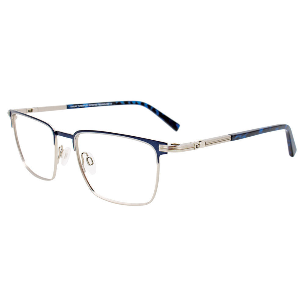 TAKUMI TK1147 Eyeglasses 050 Matt Navy   Matt Silver 51mm